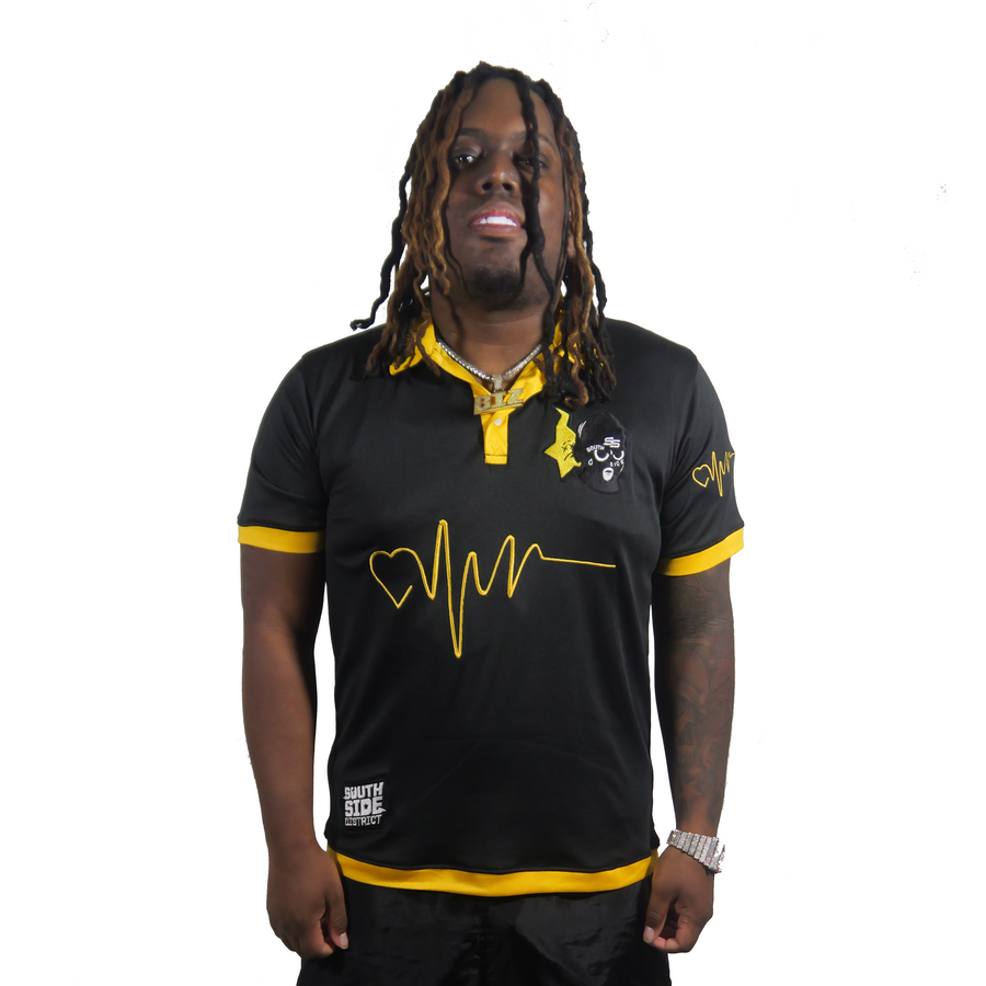 BLACK/GOLD Ambassador Polo