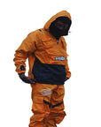 Octane Orange Windbreaker Set (Unisex)