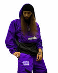 Morato Purple Windbreaker Set