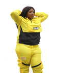 Electric Yellow Windbreaker Set (Unisex)