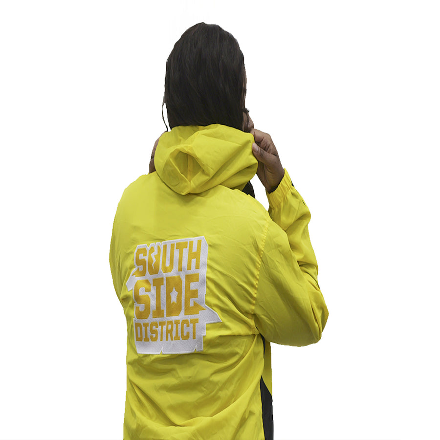 Electric Yellow Windbreaker Set (Unisex)