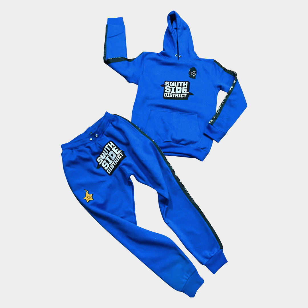 Nipsey Blue Jogging Suit (Unisex)
